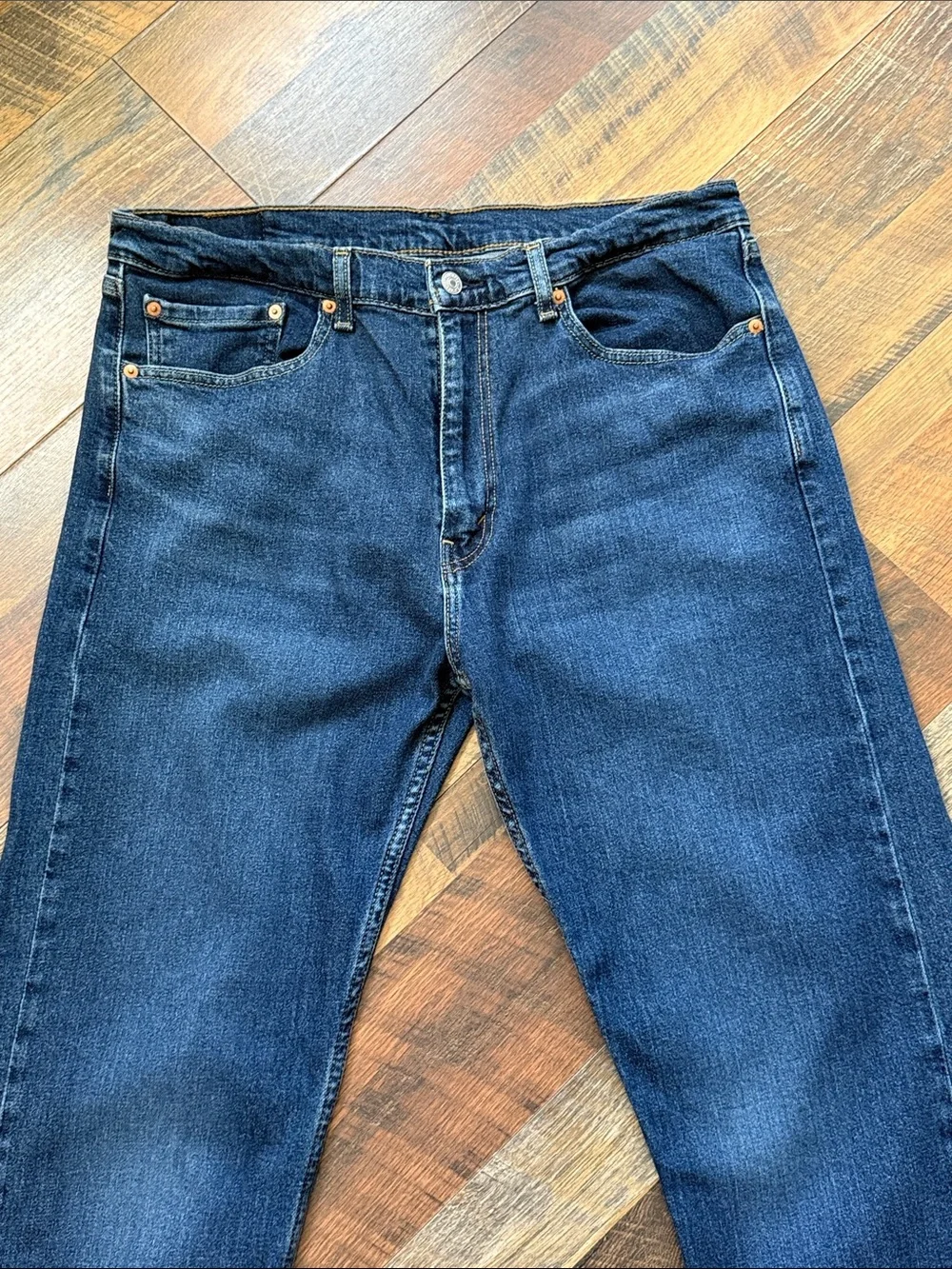Levi’s 505 Regular Fit Jeans Dark Wash Men’s 36x34